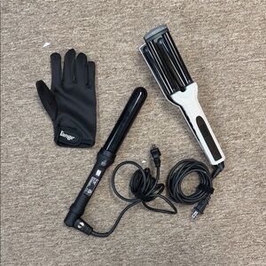 Lange Black Hair Styling Tool